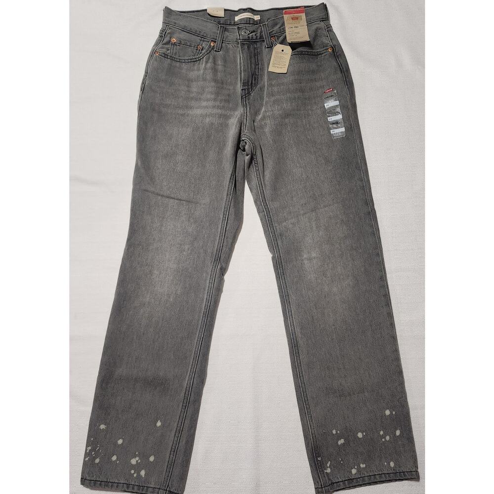 Levi's low pro straight jeans waist 28'' length 42''